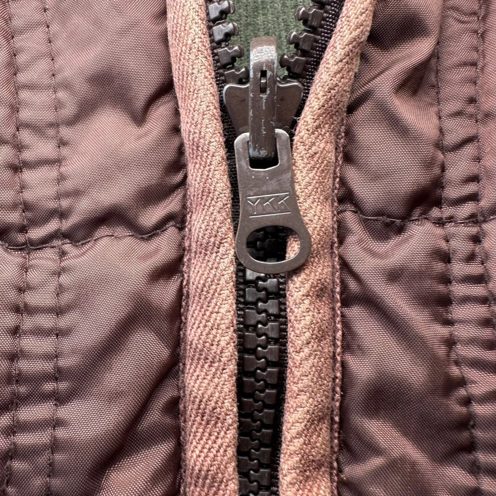 Vintage Chevignon Reversible Quilted Vest XXL Corduroy Hunting 90s‎ Gorpcore